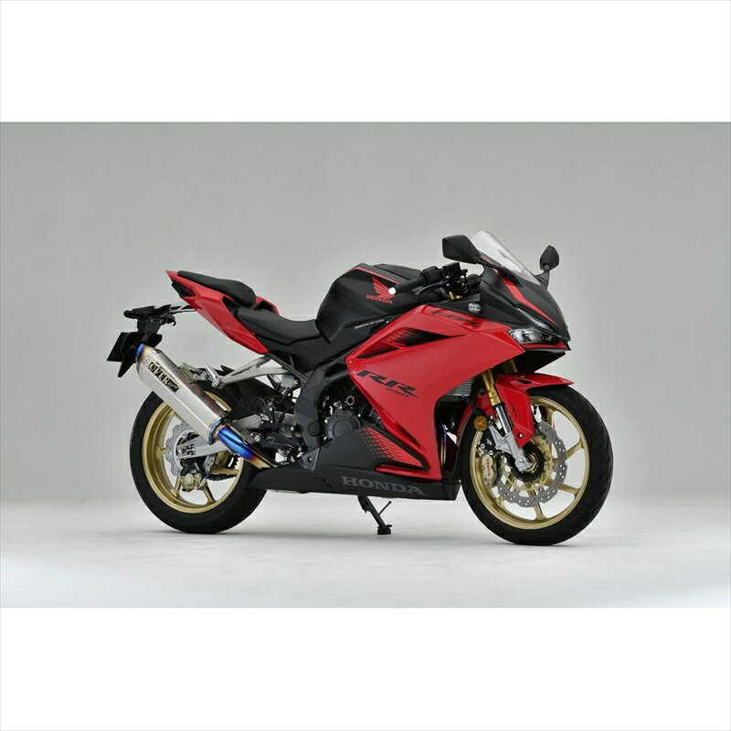 マフラー オーヴァーレーシング OVER TT-Formula RS フルチタン 2-1 CBR250RR 20- 25-021-11 4539770121197 取寄品