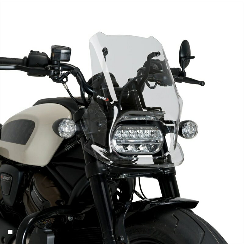 バイクパーツ 外装プーチ ニュージェネレーションNKスクリーン SPORT クリア21321W 4571415048575HARLEY-D SPORTSTER S RH1250S 21-23