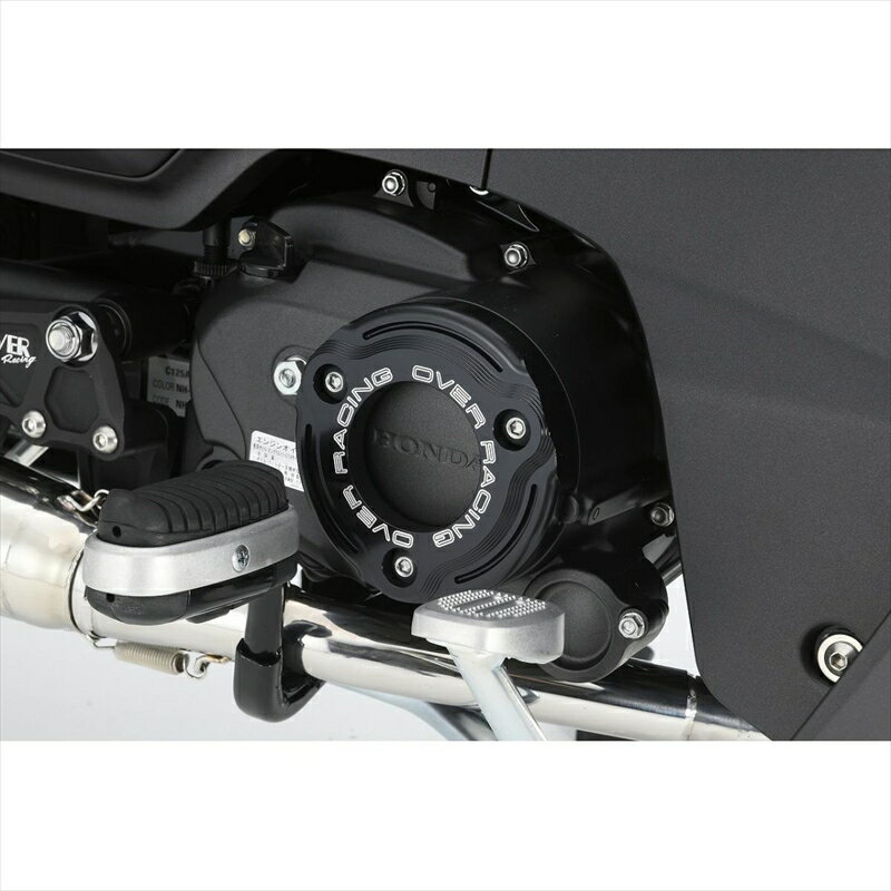 バイクパーツ オーヴァーレーシング クアッチアウターカバー BLK57-124-01B 4539770126260C125(21-23)