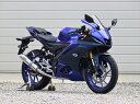 マフラー ダブルアールズ フルEX ラウンド・ステンレスサイレンサー YZF-R125/MT-125 8BJ-RE45J /YZF-R15 8BK-RG86J ...