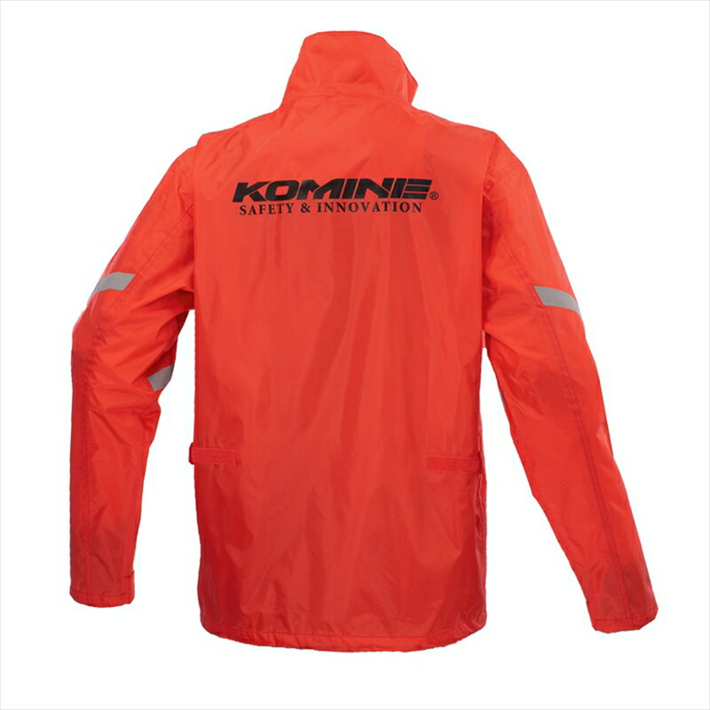 ウェア コミネ RK-5433 STDレインウエア KOMINE-RED 2XL 03-5433 4582611222096 取寄品