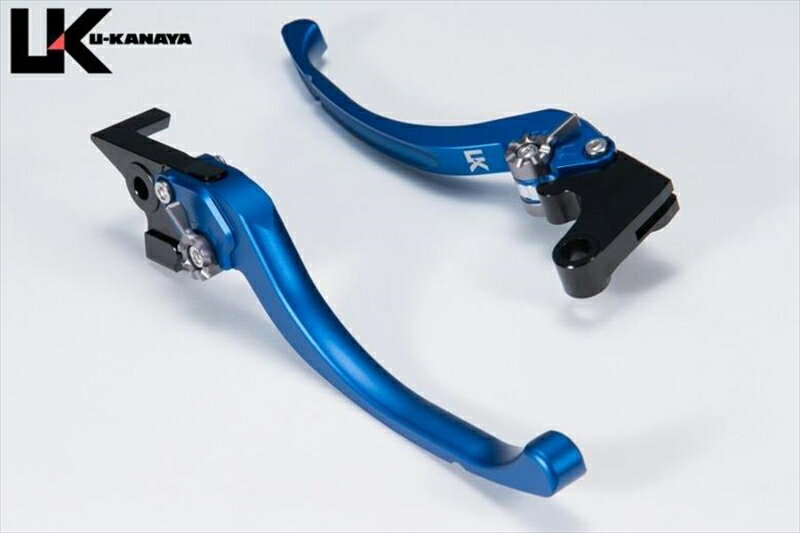 バイクパーツ ハンドルユーカナヤ レバーセット ツーリング BL/BKSU063-130-0814 4550646071569(ツヤケシ) V-STROM 250SX 23