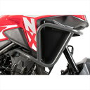 バイクパーツHEPCO&BECKER(ヘプコアンドベッカー) タンクガード アンスラサイト 5029546 00 054550646073532NX400/500 24