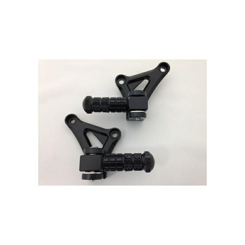 バイクパーツ ステップケイファクトリー タンデムステップキット スーパーブラック 112VZAP002R 4582215510872