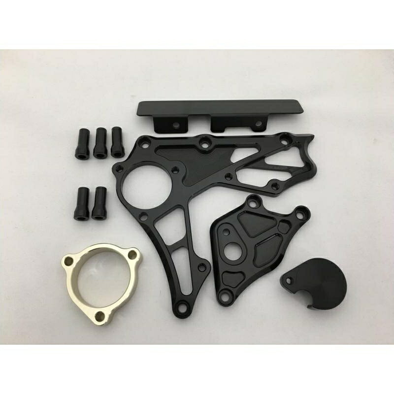 バイクパーツ 駆動系ケイファクトリー フロントスプロケットカバー スーパーBLK 152FZAQ019R 4582215511534