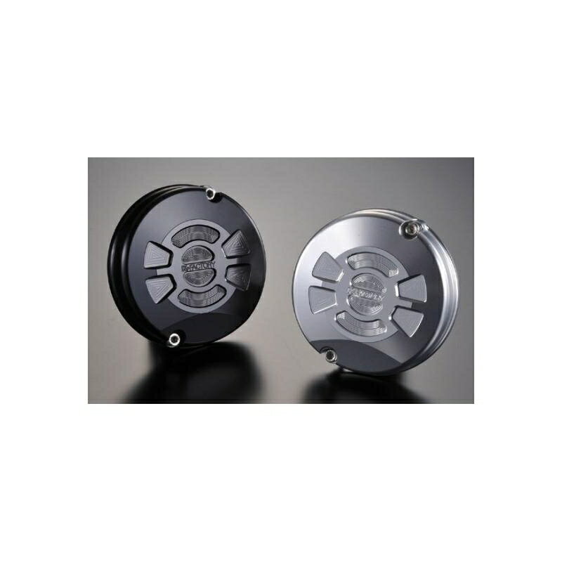 バイクパーツ ケイファクトリー パルシングカバーR TYPE2 S.BLK 111IZBL007R 4582215512616