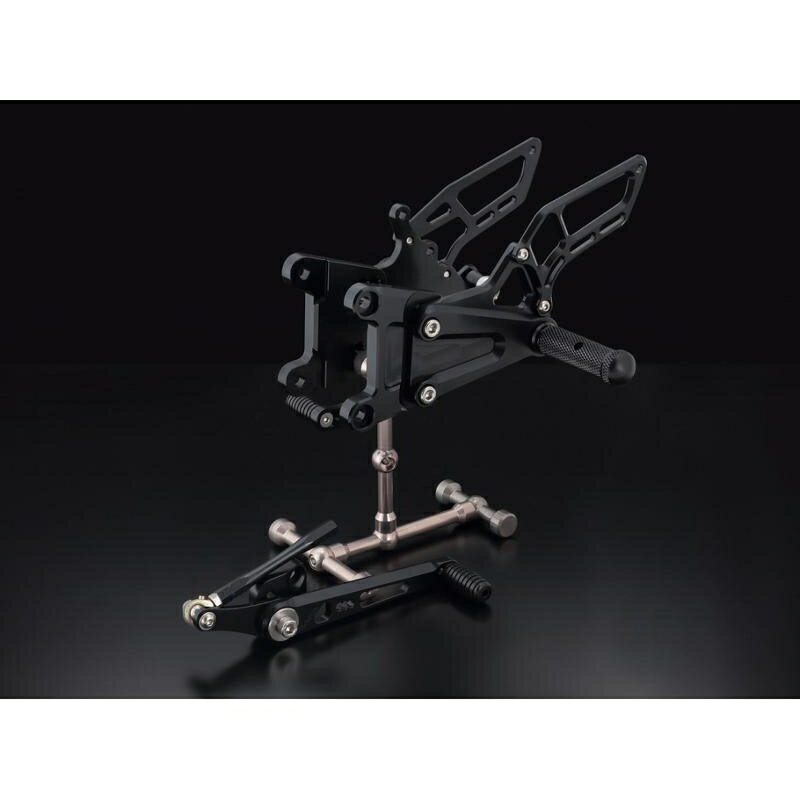 バイクパーツ ステップケイファクトリー ライディングステップ スーパーブラック 349MZBR104R 4582215606155