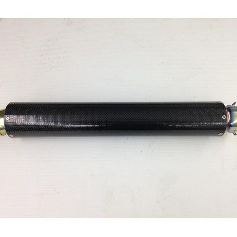 バイクパーツK FACTORY(ケイファクトリー) カーボンGPサイレンサー GOLD 000PMZZZAQ40104582215607411φ86-450L (差込60.5)