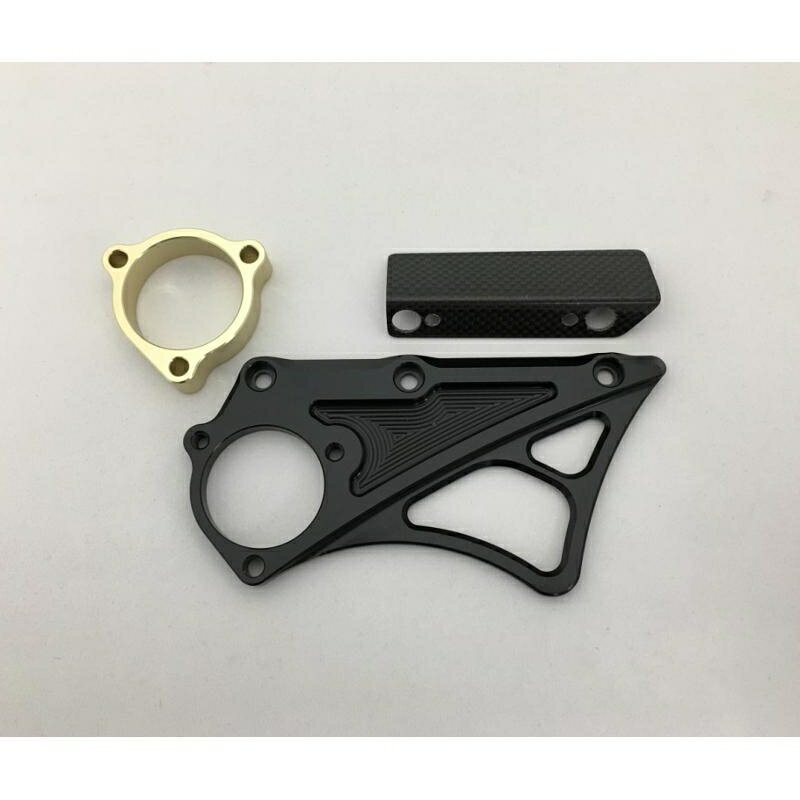 バイクパーツ 駆動系ケイファクトリー フロントスプロケットカバー スーパーBLK 112FZAQ002R 4582215492758