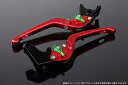 ハンドル エスエスケイ スピードラ アジャストレバー 3D可倒式 Mレッド/Mグリーン Scrambler Sixty2 LVDM060RD-GN 458999...