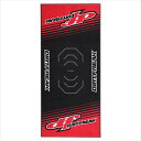 メンテナンス ダートフリーク ダートフリーク レーシングマット フロア 100x220cm DF-3 BLK RED D7935 4547836332869 取...