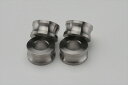 バイクパーツ ハンドルアエラ AELLA チタンブレーキキャリパーオフセットカラー 10mm 4個セット M10 L10AT-W0009 45506460975...