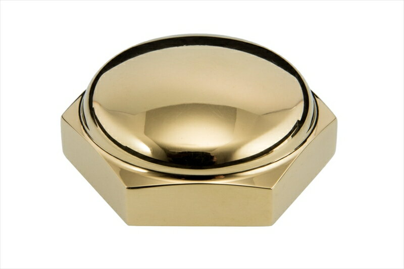 バイクパーツMOTONE CUSTOMS(モートーン) ステムナット BOSS ブラスMMU0694550255852559