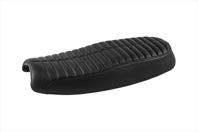 バイクパーツMOTONE CUSTOMS(モートーン) シート コンフォート スネークテール ブラックMSM0054550255838355