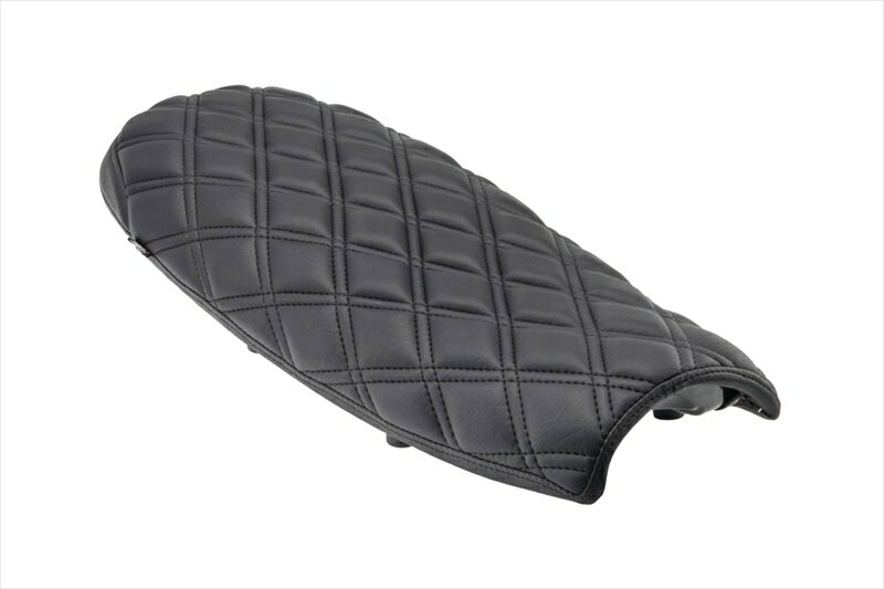 バイクパーツMOTONE CUSTOMS(モートーン) シート スキニー MAMBA ダイヤモンドステッチ ブラックMSM0164550255838416