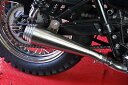 バイクパーツMOTONE CUSTOMS(モートーン) スリップオンマフラー SATURN V ブラッシュMTE1744550255838577(2)