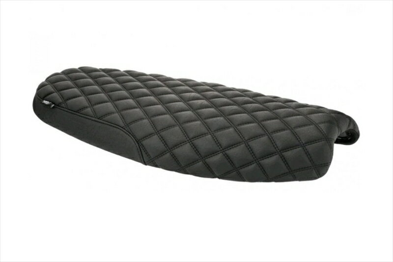 バイクパーツMOTONE CUSTOMS(モートーン) シート SPEED DIAMOND ダイヤモンドステッチ ブラックMSM0344550255862701