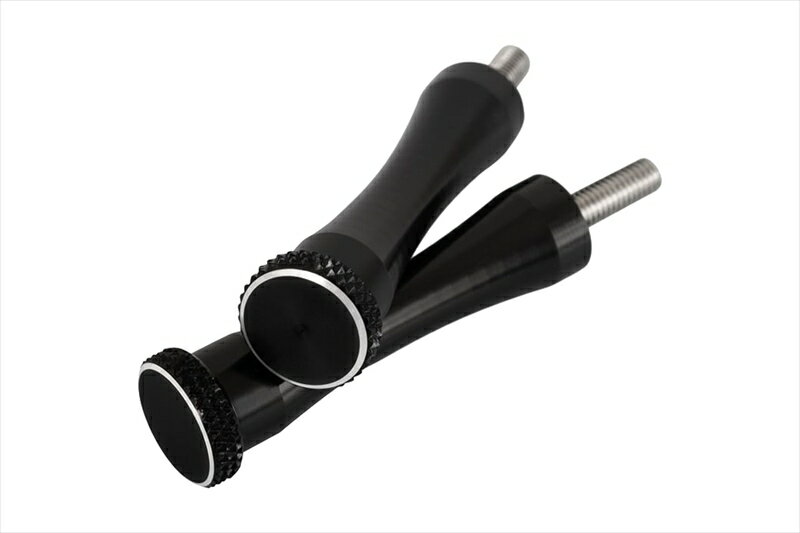 バイクパーツMOTONE CUSTOMS(モートーン) シートボルト 70mm アルミ ブラックOTS001B4550255852184