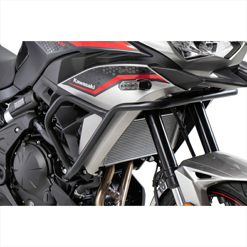 バイクパーツHEPCO&BECKER(ヘプコアンドベッカー) エンジンガード ブラック 5012550 00 014550646099716Versys650 22-25
