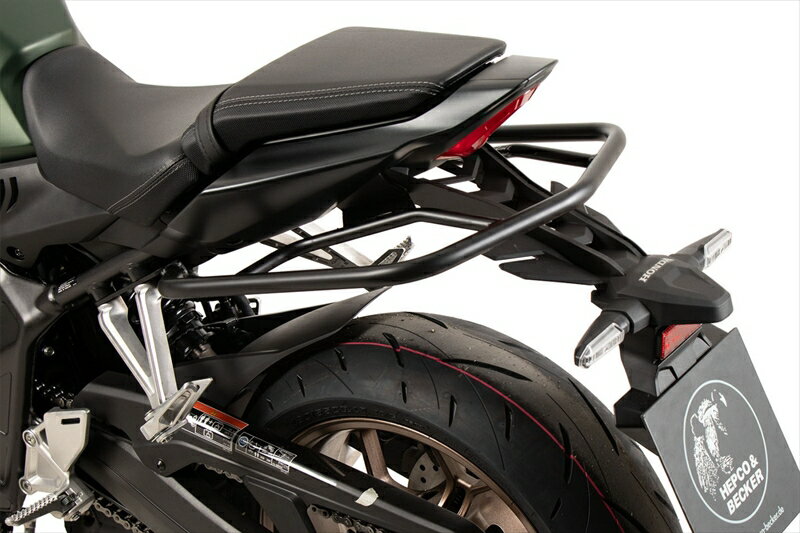 バイクパーツHEPCO&BECKER(ヘプコアンドベッカー) リアガード ブラック 5049547 00 014550646104014CB6..