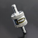 バイクパーツ 外装ピンゲル PINGEL インラインフィルター 1IN-1OUTポリッシュ39-SS1 4547567938613