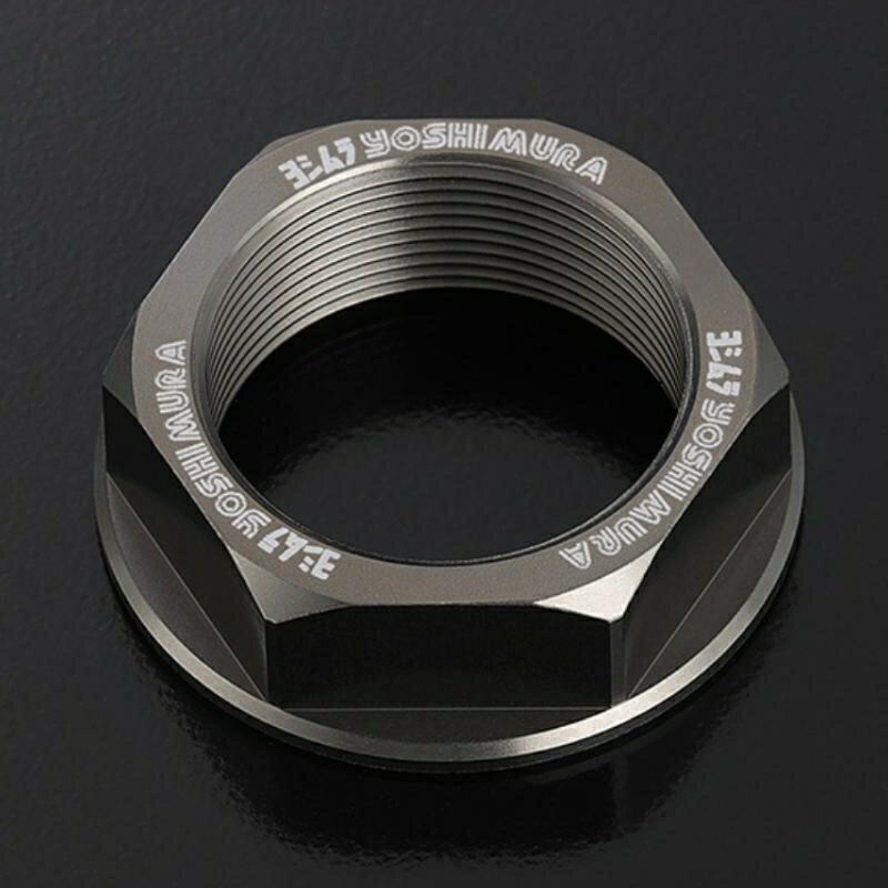 【5日前後で発送】 バイクパーツ ハンドルヨシムラ ステアリングステムナットM24xP1.0623-44F-5530 457..