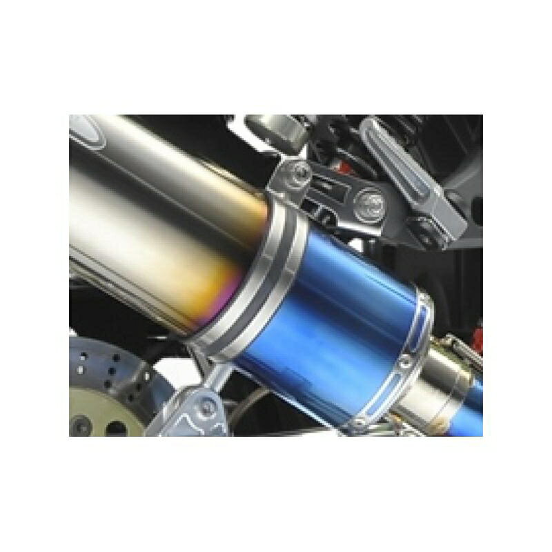 バイクパーツケイファクトリー K-FACTORY サイレンサーバンド TYPE-1 φ100/ショート ステンレス/カーボン/カーボンK用000RZAN008Z 4582215515211