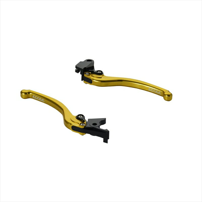 【5日前後で発送】バイクパーツ ハンドルエフェックス スムースフィットレバー ゴールドEAL017G 4550255161637Z650RS 22-23/Ninja ZX-25R 21-22