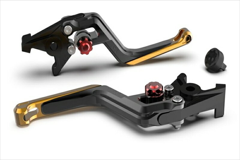 バイクパーツ ハンドルエルエスエル ERGレバー BK/レッド/ゴルド RSV 1000Mille/R 00-02 Tuono/Factory 02-03 M900ie99-02200EL13SWRTGO 4550646111395