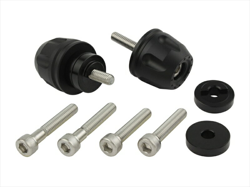 【5日前後で発送】 バイクパーツ ハンドルポッシュフェイス リボルバーエンド ホンダ/スズキ純正ハンドルM6タイプ マットブラック032176-26 4945716176327