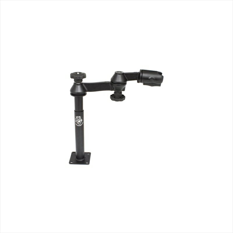 バイクパーツ 電子機器類ラムマウント 203+228mmテレポールセット スイングアーム 1.5インチボールRAM-..