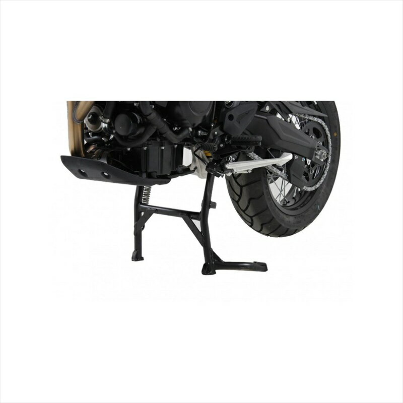 バイクパーツHEPCO&BECKER(ヘプコアンドベッカー) センタースタンド ブラック 5057505 00 014548664791330Tiger800/XR/XRX/XRT 10-17