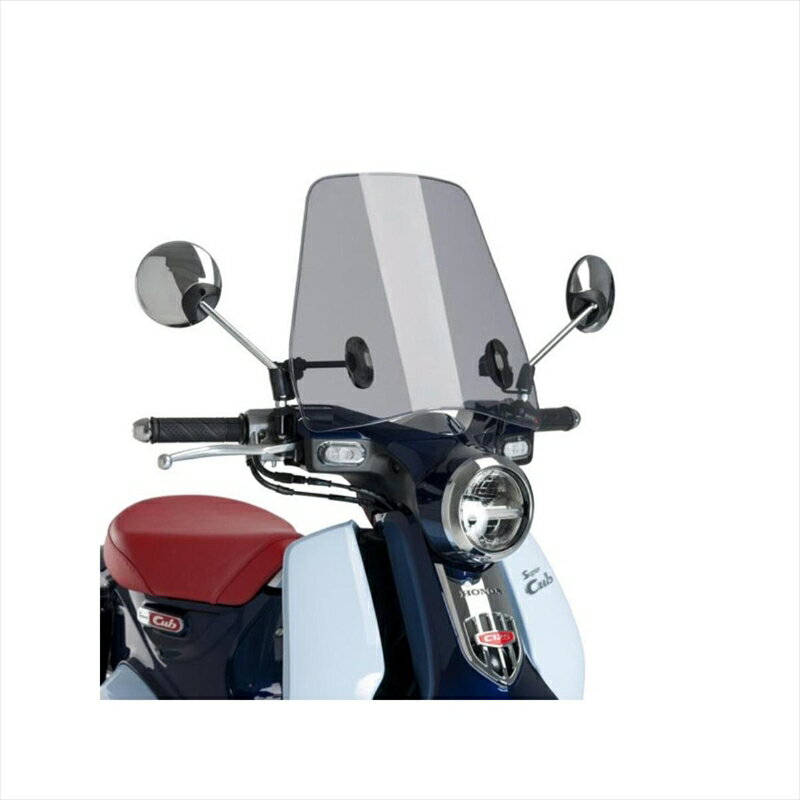 バイクパーツ 外装プーチ ウインドシールド Urban スモーク 3491H 4550255249700SUPER CUB C125 18-19