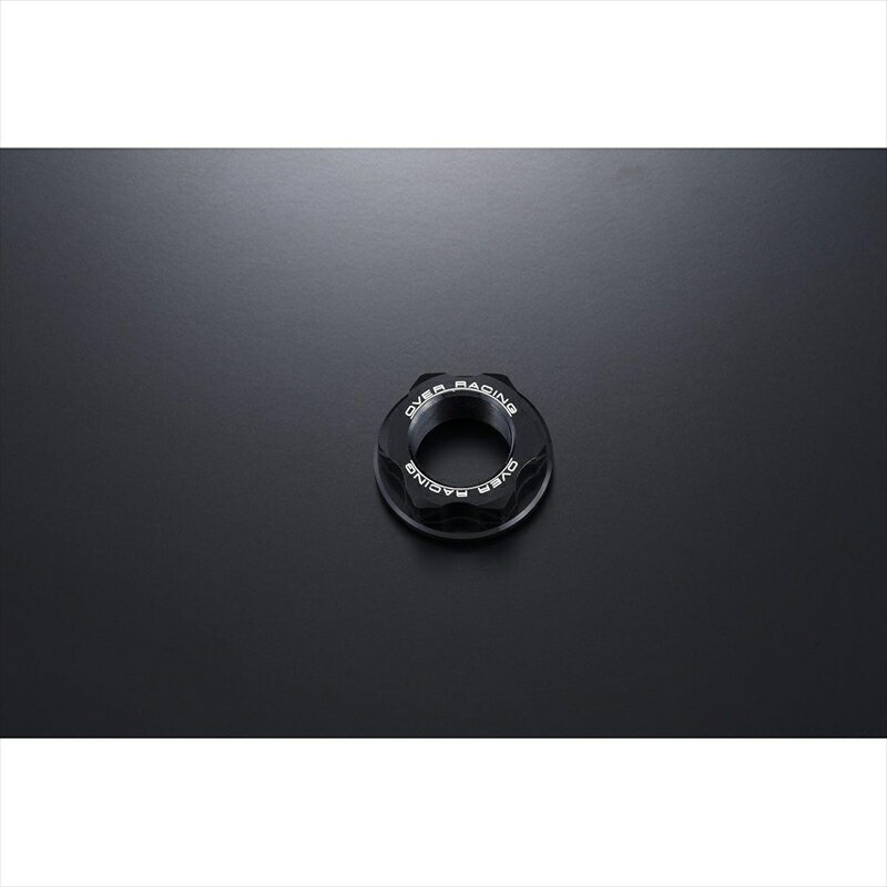 バイクパーツ ハンドルオーヴァーレーシング ステムナット ブラック55-44-03B 4539770125294YZF-R7 22