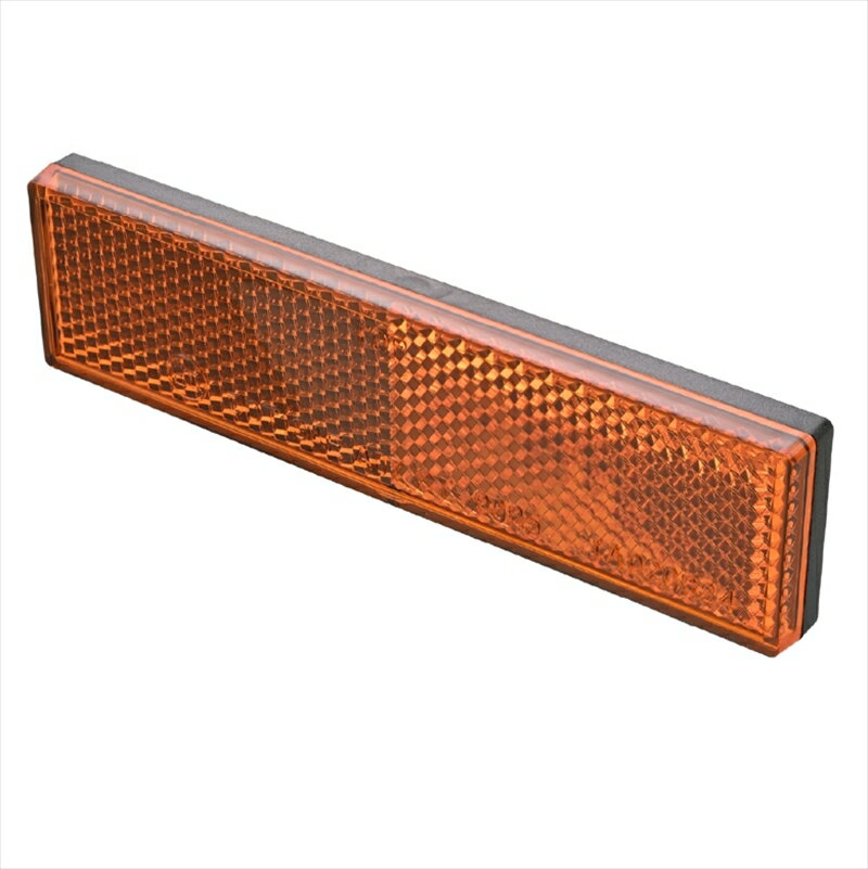 【5日前後で発送】 バイクパーツ 電装系デイトナ リフレクタ レクタングルL AMB フラット48500 4909449643365