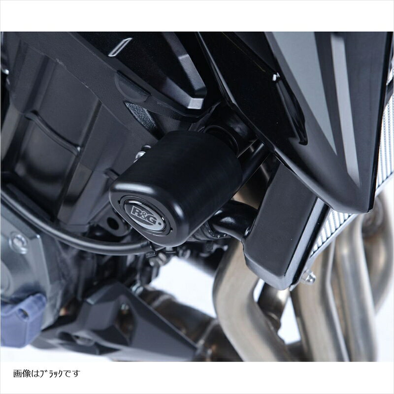 バイクパーツ 外装アールアンドジー エアロクラッシュプロテクター WHTRG-CP0418WH...