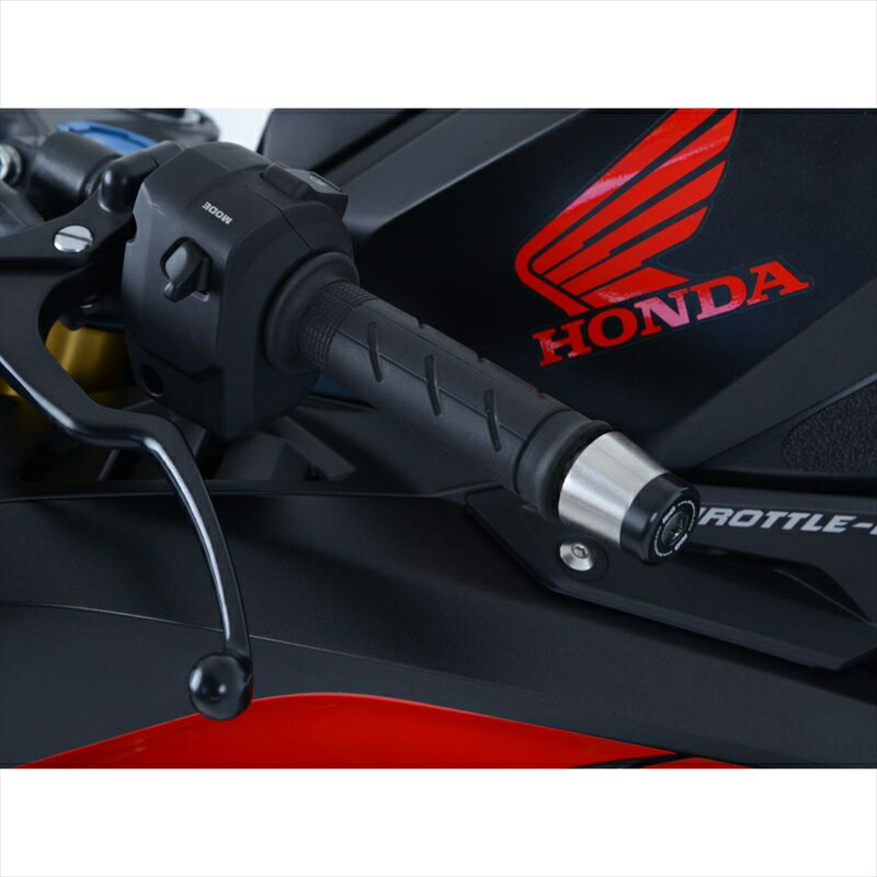 バイクパーツ ハンドルアールアンドジー バーエンドスライダー BLKRG-BE0108BK 4573382080336CBR250RR 17-・CB650R 19-・CBR650R 19-・CB300R 18-