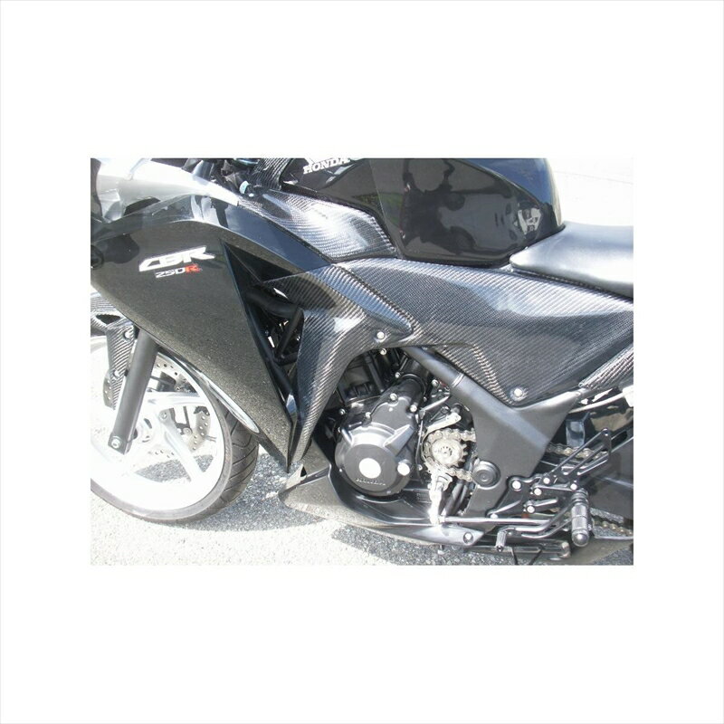 バイクパーツ 外装エーテック サイドカウルダクト 左右 C H07612 4524446063024CBR250R 11-