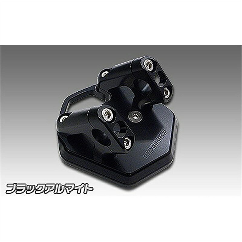 バイクパーツ ハンドルウイルズウィン ハンドルポスト ブラック1569-02-45 4548916409099トリシティ125 EBJ-SE82J