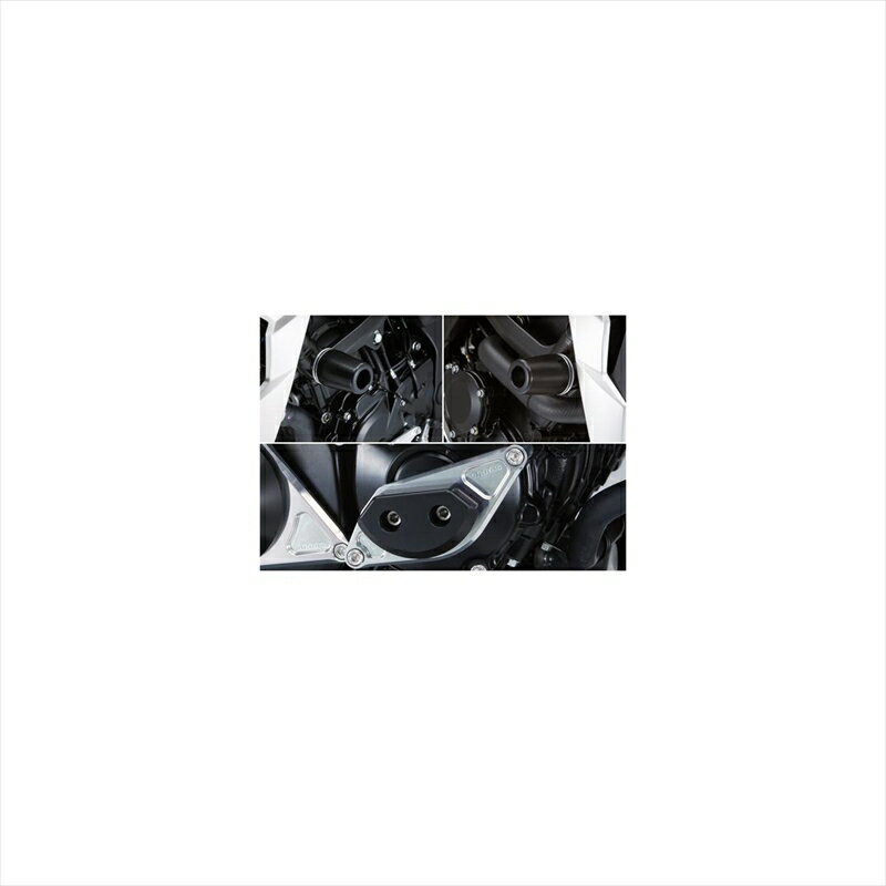 バイクパーツ 外装アグラス R/S 3点 フレームφ50+右 BLK 342-306-004B 4549950856207GSX-S750 17-