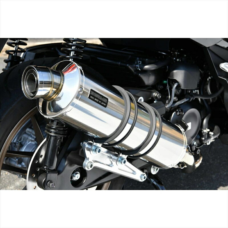 バイクパーツ マフラービームスモーターカンパニー R-EVO ステンレスサイレンサーG1010-53-008 4582285347682フォルツァ 23(8BK-MF17)