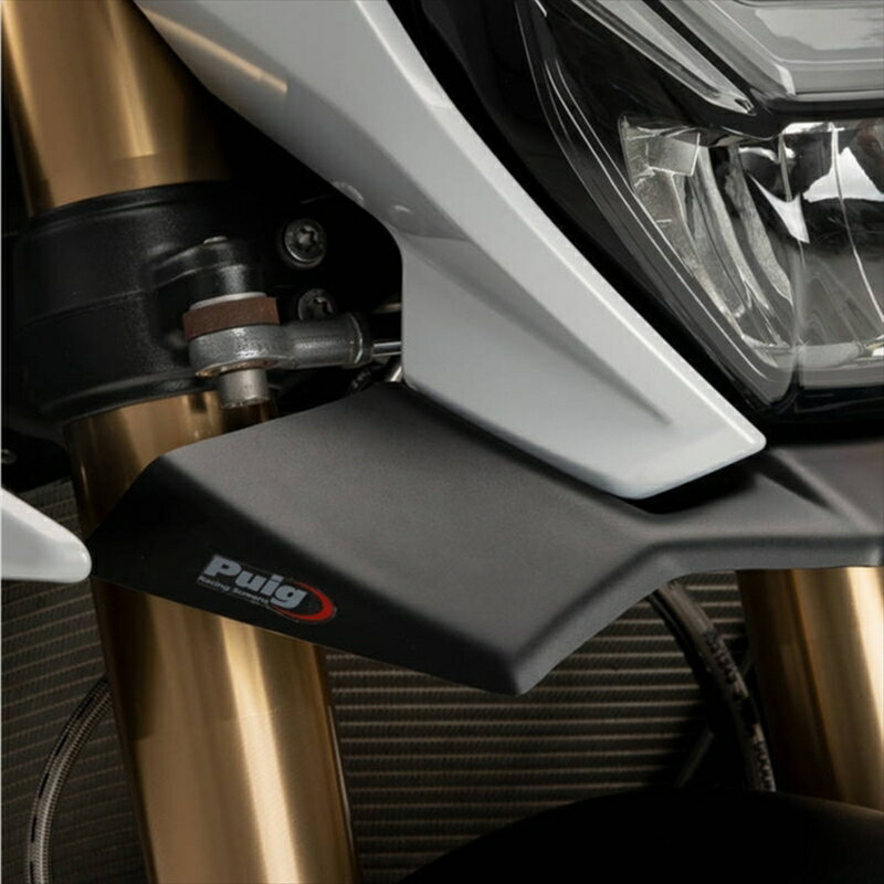 バイクパーツ 外装プーチ フロントダウンフォースネイキッドスポイラー カーボンプリント M1000R 23-24 /S1000R 21-2421135C 4571414855389