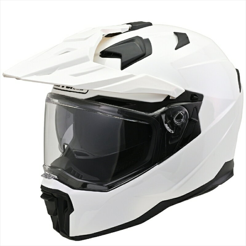 バイクパーツ ヘルメットデイトナ DN005WXオフロードヘルメットWH/XL46553 4909449635179