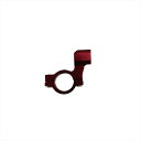 バイクパーツ ハンドルマッドマックス CNCミラークランプ 正ネジ10mm 60-9028R 4548916404797レッド