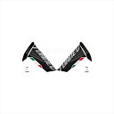 バイクパーツ アクセサリーモトグラフィックス KNEE BODY PADMT-KA002KR 4580779601470Tuareg660(22-24)