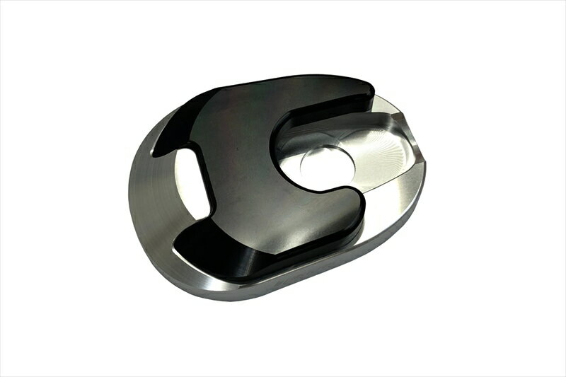 バイクパーツBIKERS(バイカーズ) サイドスタンドフラットフット ブラックH0410-BLK4549950837671
