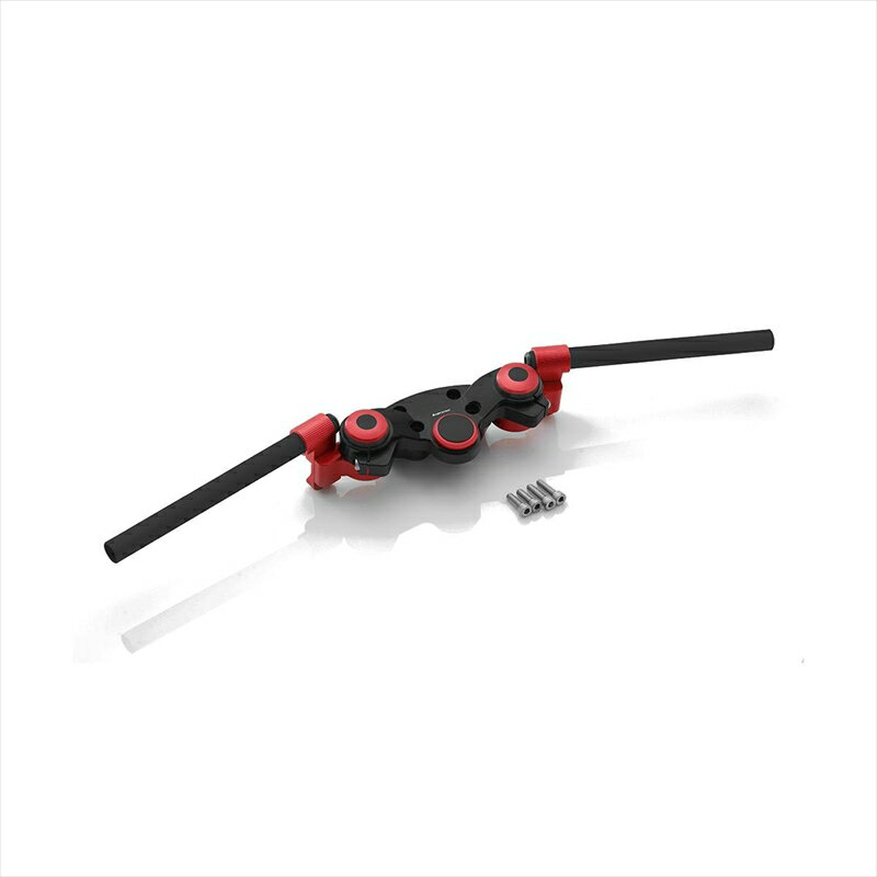 バイクパーツ ハンドルバイカーズ アジャスタブルセパレートハンドル レッドH0724-RED 4550255605612ADV160 23-24 ADV150 20-22