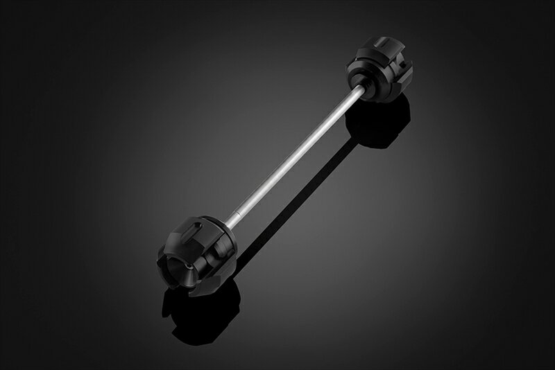 バイクパーツBIKERS(バイカーズ) フロント アクスルスライダー ブラックH0923-BLK4550255609870