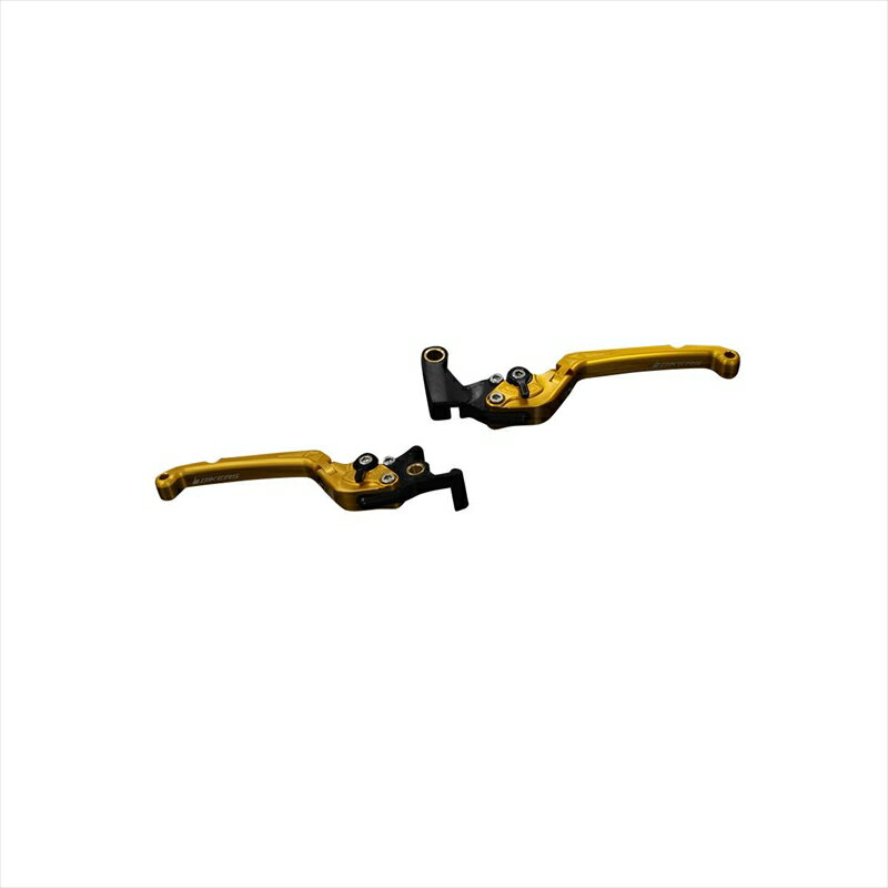 バイクパーツBIKERS(バイカーズ) レバーセット 可倒式 フラットタイプ ライトゴールド H0982-LGD4550255634735CBR250RR 17-24
