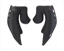 バイクパーツ ヘルメットオージーケー チークパッド ダークグレー XS 30mm AEROBLADE-64966094609900 4966094609900(2)